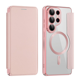 RFID Wallet MagSafe pouzdro s klopou a ochranou fotoaparátu pro Samsung Galaxy S26 Ultra