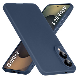 Tenké pouzdro pro Samsung Galaxy S25 Edge, Slim, námořnicky modré