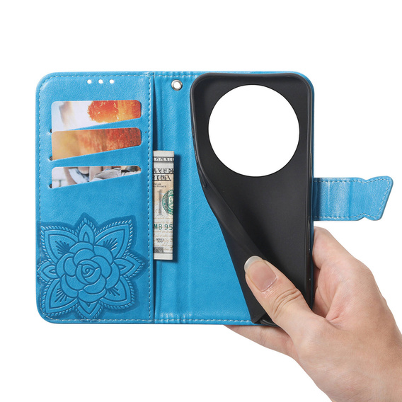 Pouzdro s klopou Butterfly pro Honor Magic 8 Lite