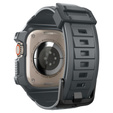 Etui Pasek SPIGEN do Apple Watch 4/5/6/7/SE 44/45mm, Rugged Armor Pro, Charcoal Grey