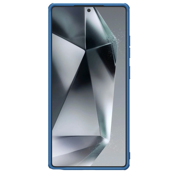 Pouzdro NILLKIN pro Samsung Galaxy S25 Ultra, Super Frosted Shield Case, modré