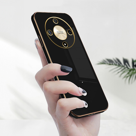 Pouzdro pro Honor Magic 6 Lite 5G, Glamour CamShield, černé