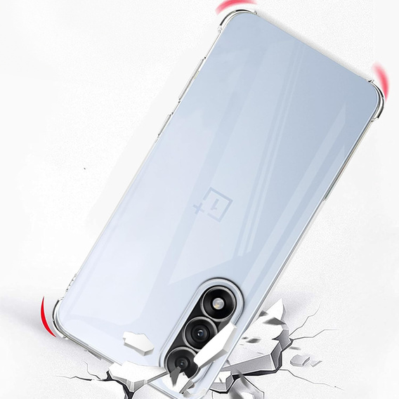 Pouzdro pro OnePlus Nord 5, Dropproof, průhledné
