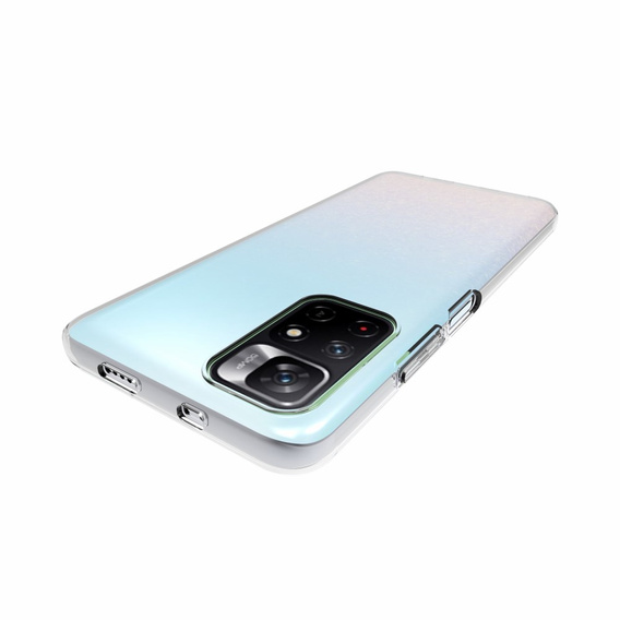 Tenké pouzdro pro Xiaomi Poco M4 Pro 5G / Redmi Note 11S 5G, Slim, průhledné