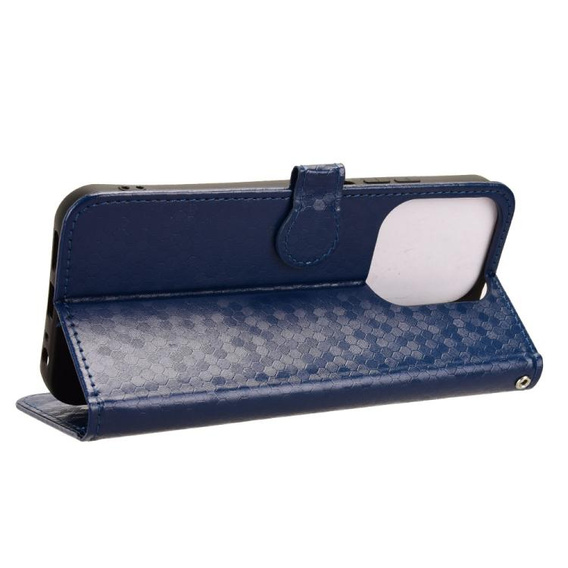 Flipové pouzdro pro Xiaomi Redmi 15C 4G/LTE, Wallet Rhombus, modré