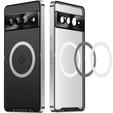 Ochranné pouzdro na fotoaparát pro Google Pixel 8 Pro, CamShield MagSafe, průhledná / stříbrná