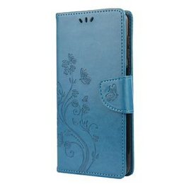 Klopové pouzdro pro Samsung Galaxy A12 / M12 / A12 2021, Butterfly, modré