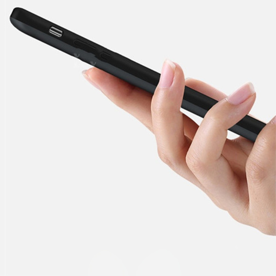 4800mAh bateriové pouzdro pro Samsung Galaxy S22, černé