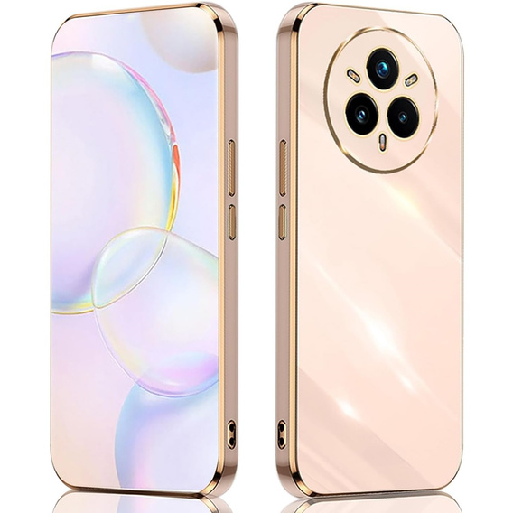 Pouzdro pro Realme 14 Pro 5G, Glamour CamShield, růžové rose gold