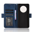Klopové pouzdro pro Oppo Reno 12FS / 12F, Card Slot, námořnicky modré