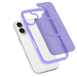 Pouzdro Matt pro iPhone 17, pro MagSafe, průsvitně fialové