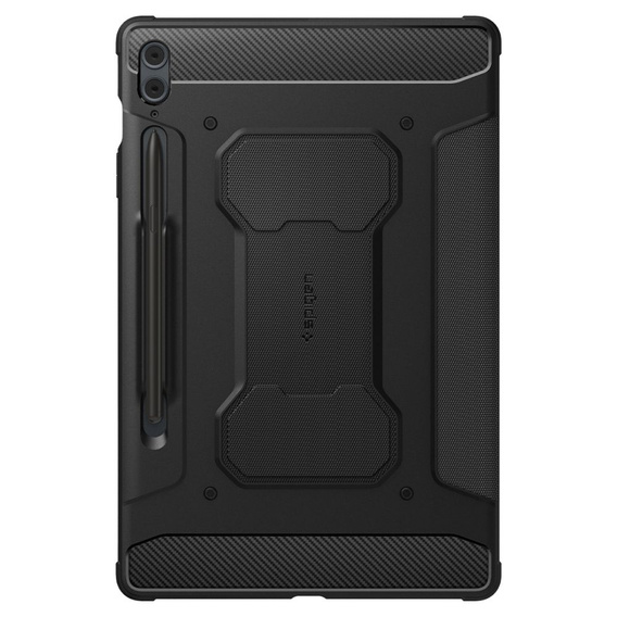 Pouzdro SPIGEN Rugged Armor Pro pro Samsung Galaxy Tab S9 FE+ 12.4" (X610/X616B) – Černé