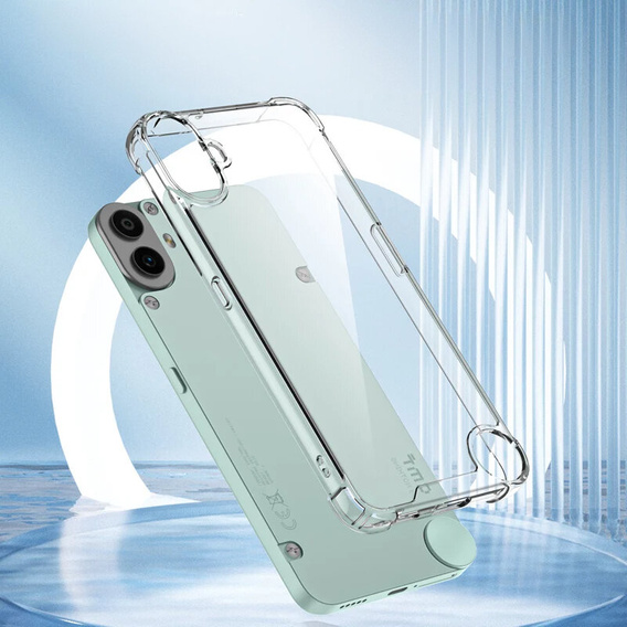 Pouzdro pro Nothing CMF Phone 1, Dropproof, průhledné