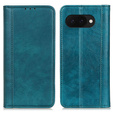 Flipové pouzdro pro Google Pixel 9A, Split Leather, zelené