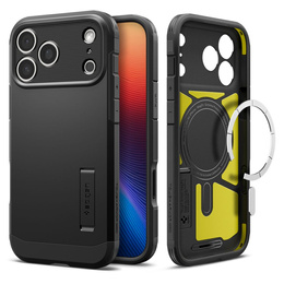 Spigen pouzdro pro iPhone 17 Pro Max, Tough Armor T MagSafe, černé
