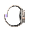 Náramek pro Apple Watch 1/2/3/4/5/6/7/8/9/SE/ULTRA/ULTRA 2 42/44/45/49MM, titanový