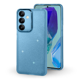 Pouzdro pro Samsung Galaxy M55 5G, Glittery Powder, modré