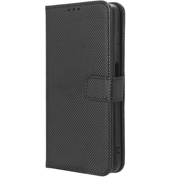 Klopové pouzdro pro Honor 90 Lite 5G, Wallet Smart Magnet, černé