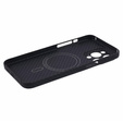 Pouzdro pro iPhone 15 Pro Max, Aramid Fiber Cover, černé