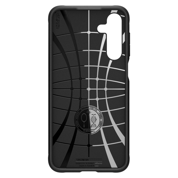 Pouzdro Spigen pro Samsung Galaxy A16 4G/ 5G, Rugged Armor MagSafe, černé + tvrzené sklo 9H