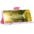 Klopové pouzdro pro Samsung Galaxy A55 5G, Wallet, Butterfly & Flowers, bílé