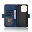 Klopové pouzdro pro Xiaomi Redmi Note 14 4G, Card Slot, námořnicky modré
