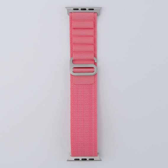 Nylonový řemínek pro Apple Watch 1/2/3/4/5/6/7/8/SE/ULTRA 42/44/45/49 mm, růžový 