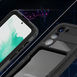 Vodotěsné pouzdro IP68 pro Samsung Galaxy S23 Plus, černé
