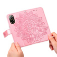 Klopové pouzdro pro Realme C67, Mandala, růžové rose gold