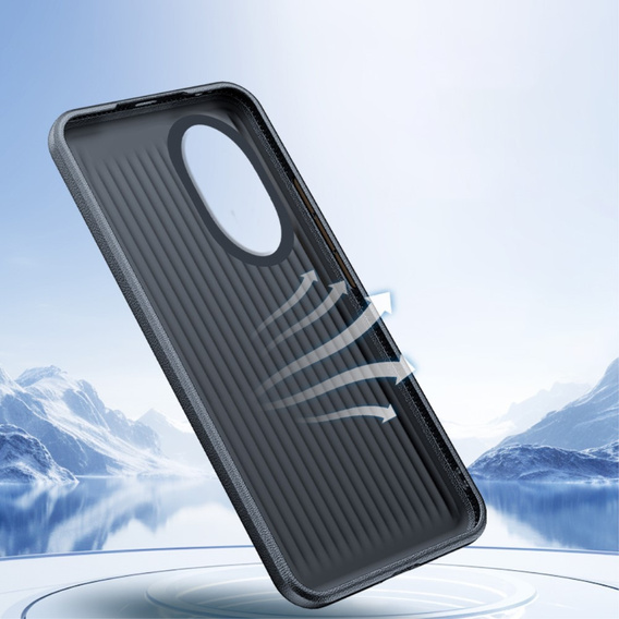 Kožené pouzdro pro Honor 200 Pro 5G, leather hybrid, černé