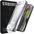 2x Tvrzené sklo pro iPhone 14 Plus / 13 Pro Max, ERBORD 9H Easy App Anti-Peep