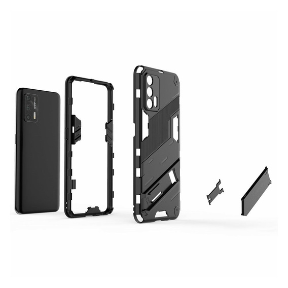 Pouzdro pro Realme GT 5G, Military kickstand, modré