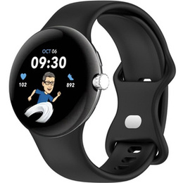 Pasek Silikonowy do Google Pixel Watch, Czarny