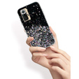 Pouzdro pro Xiaomi Redmi Note 10 Pro, Glittery, černé