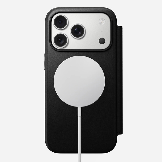 Pouzdro Nomad pro iPhone 17 Pro, Modern Leather Folio, černé