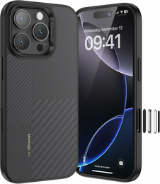 Pouzdro Benks Montage Magnetic Armor Pro Kevlar (600D/1500D) pro iPhone 16 Pro