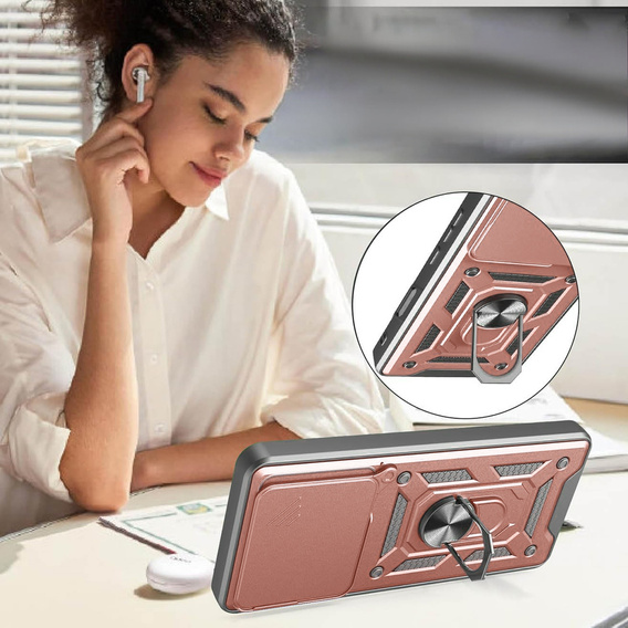 Pouzdro pro Honor 400 Lite, CamShield Slide, růžové