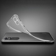 Pouzdro MOFI pro Oppo A17, tenké, průhledné