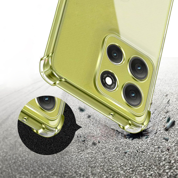 Pouzdro pro Motorola Moto G86 5G, Dropproof, průhledné