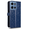 Flipové pouzdro pro Motorola Moto G86 Power 5G, Wallet Rhombus, modré