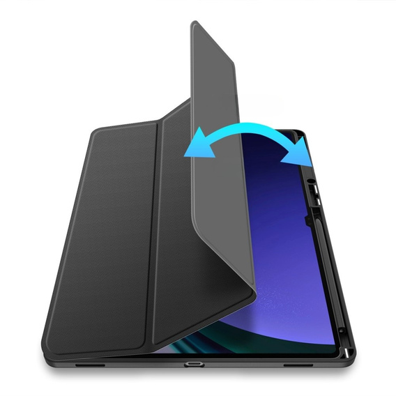 Pouzdro pro Samsung Galaxy Tab S10 Ultra, Dux Ducis TOBY, černé