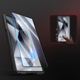 Pouzdro pro Samsung Galaxy S25 Ultra, Tongate MECH MagSafe Series, černé + Tvrzené sklo 9H