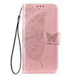 Pouzdro s klopou Butterfly pro Xiaomi Redmi Note 15 Pro Plus 5G / Poco M8 Pro 5G