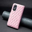 Klopové pouzdro pro Oppo A17, Wallet, BINFEN COLOR, růžové