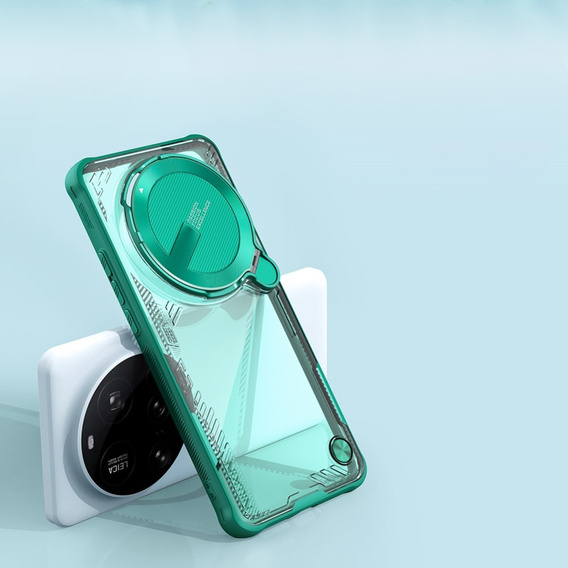 Pouzdro pro Xiaomi 15 Ultra, pancéřované Nillkin, Icelade Prop, zelené