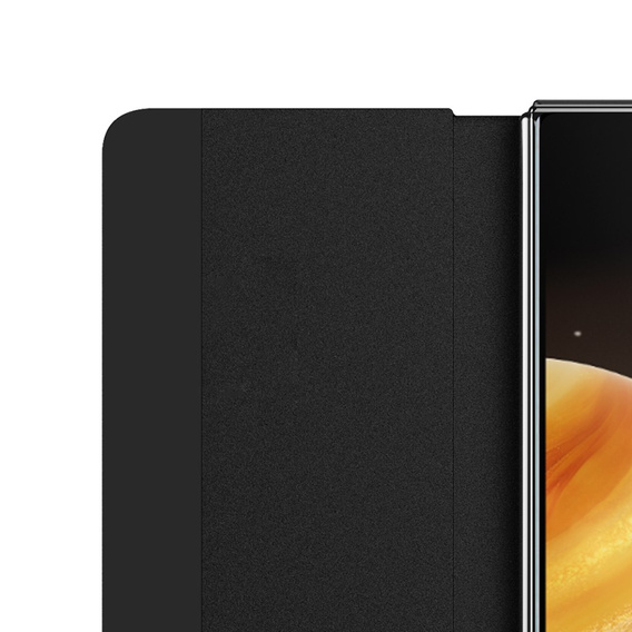 Flipové pouzdro pro Honor Magic V3 5G, Side View, černé