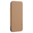 Pouzdro X-LEVEL pro iPhone 16 Pro, Magnetic Card Holder, hnědé