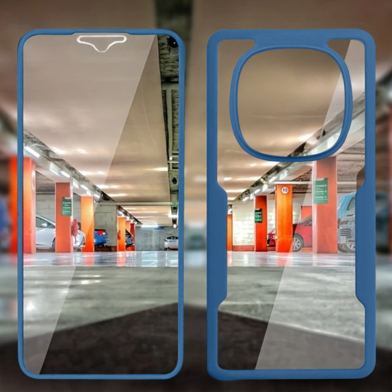 Pouzdro pro Xiaomi Redmi Note 14 Pro 5G, Shockproof, s fólií, námořnicky modré