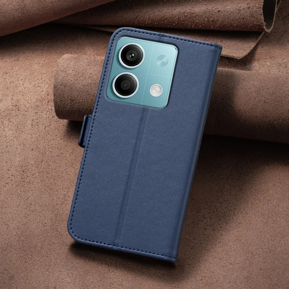 Klopové pouzdro pro Xiaomi Redmi Note 13 5G, BINFEN Wallet, modré