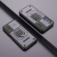 Pouzdro pro Samsung Galaxy M34, KickStand Camera Lens, fialové
